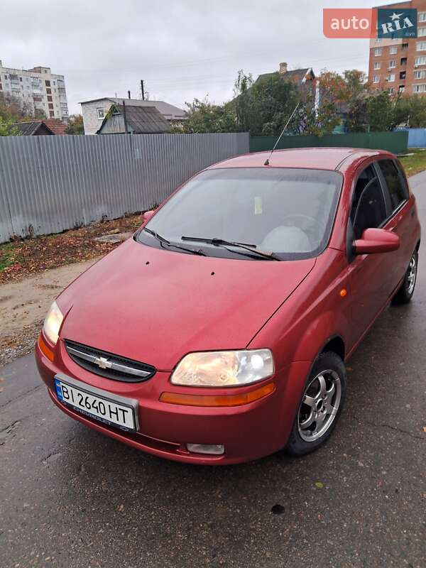Хэтчбек Chevrolet Aveo 2005 в Полтаве