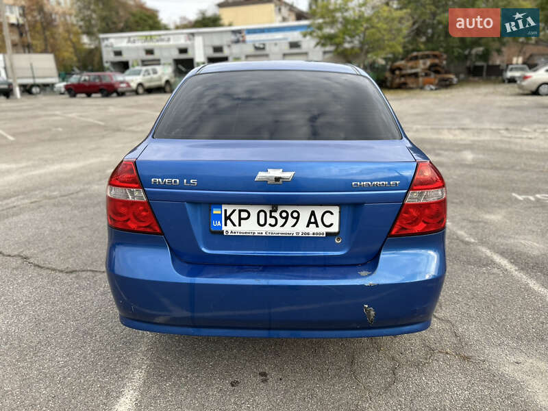 Седан Chevrolet Aveo 2007 в Запоріжжі