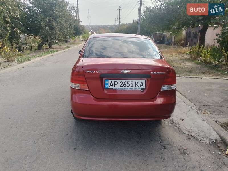 Седан Chevrolet Aveo 2004 в Запорожье