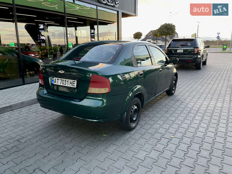 Седан Chevrolet Aveo 2004 в Ивано-Франковске фото 3 Седан Chevrolet Aveo 2004 в Ивано-Франковске