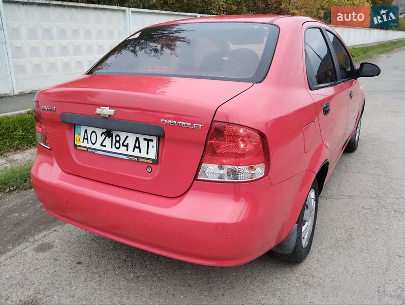 Седан Chevrolet Aveo 2005 в Виноградові фото 5 Седан Chevrolet Aveo 2005 в Виноградові