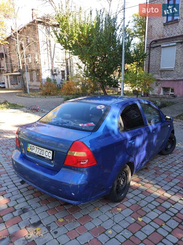 Седан Chevrolet Aveo 2006 в Запоріжжі