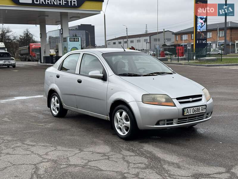 Седан Chevrolet Aveo 2005 в Білій Церкві