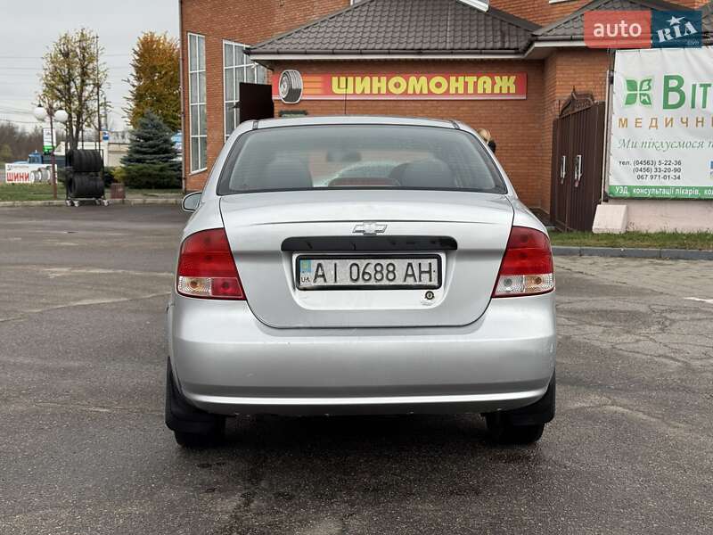 Седан Chevrolet Aveo 2005 в Білій Церкві