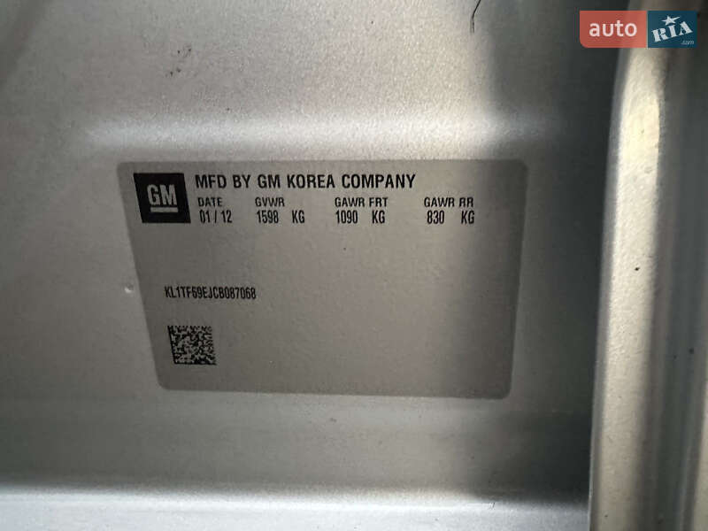 Седан Chevrolet Aveo 2012 в Харкові