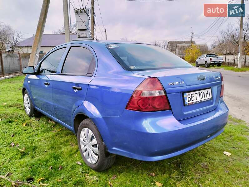 Седан Chevrolet Aveo 2007 в Николаеве