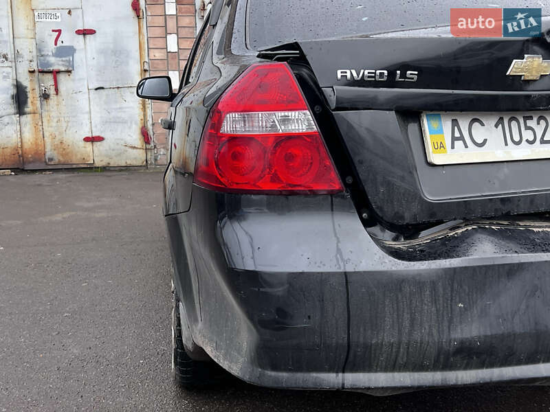 Седан Chevrolet Aveo 2007 в Луцьку