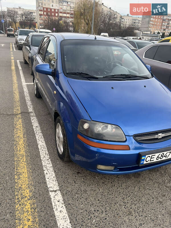Хетчбек Chevrolet Aveo 2005 в Чернівцях