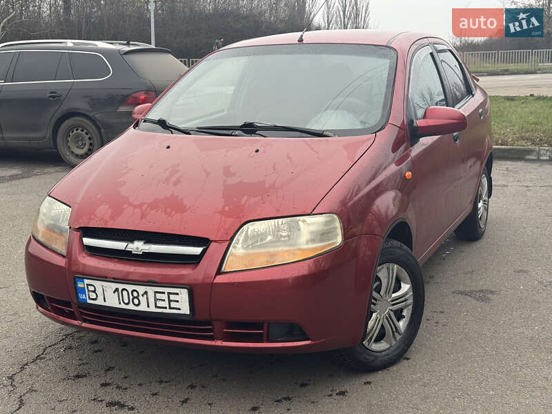 Седан Chevrolet Aveo 2005 в Полтаві