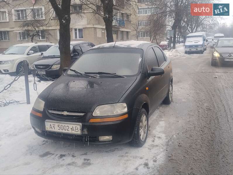 Седан Chevrolet Aveo 2005 в Ивано-Франковске