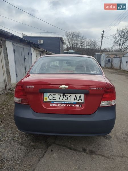 Седан Chevrolet Aveo 2004 в Чернівцях