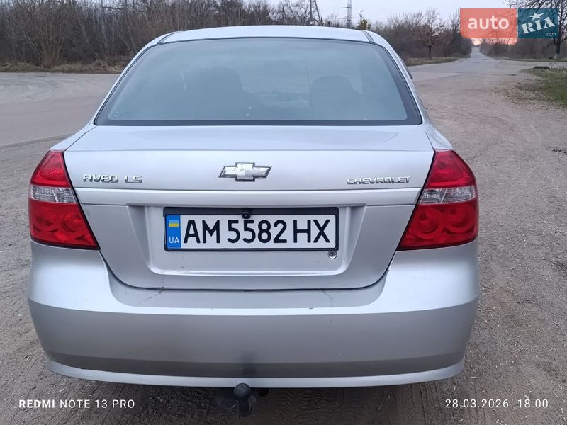 Седан Chevrolet Aveo 2008 в Житомире