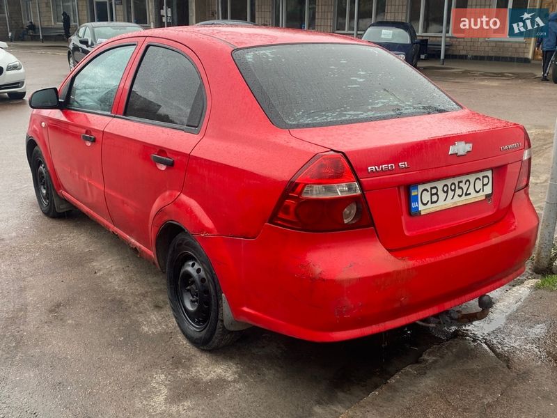 Седан Chevrolet Aveo 2007 в Чернигове