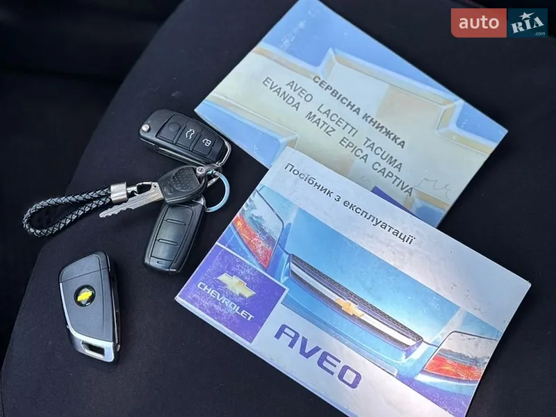 Седан Chevrolet Aveo 2009 в Запоріжжі документ