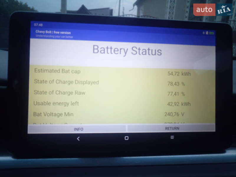 Хетчбек Chevrolet Bolt EV 2017 в Могилів-Подільському