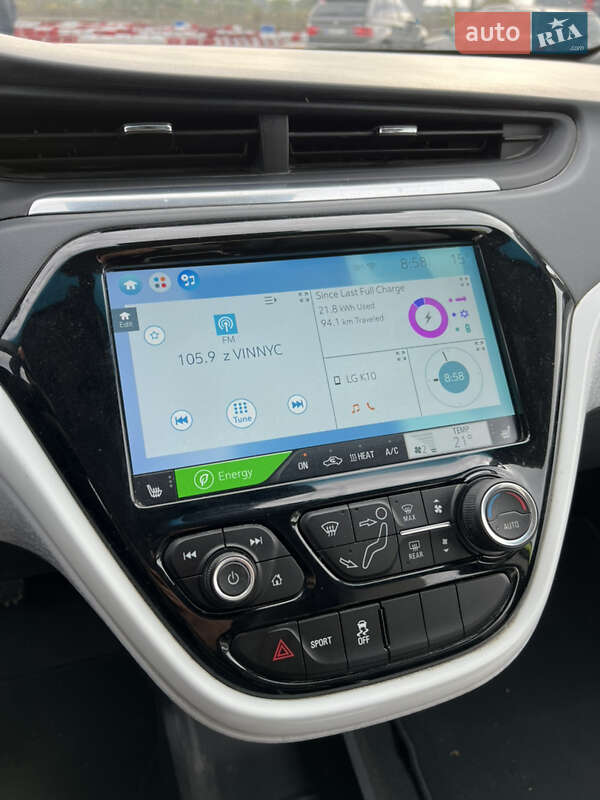 Хэтчбек Chevrolet Bolt EV 2018 в Виннице