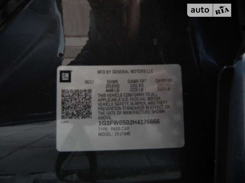 Хетчбек Chevrolet Bolt EV 2017 в Львові