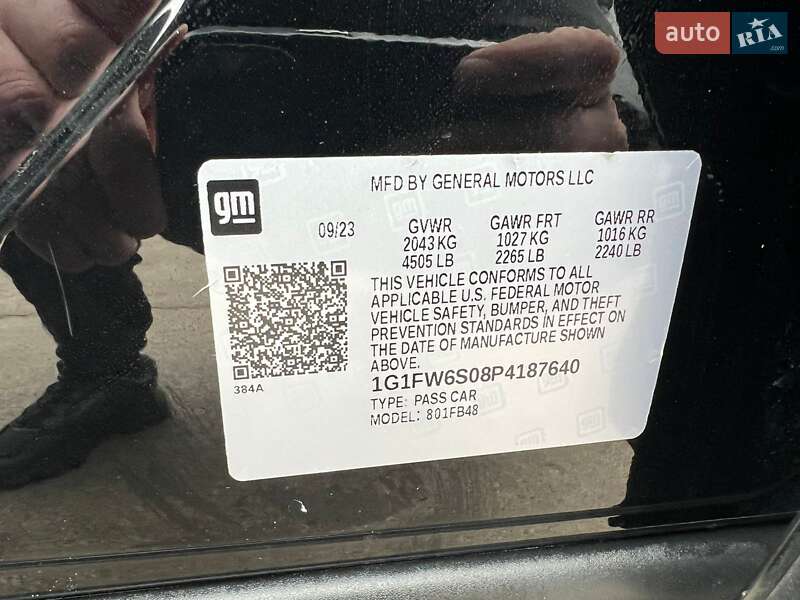 Хэтчбек Chevrolet Bolt EV 2023 в Ровно