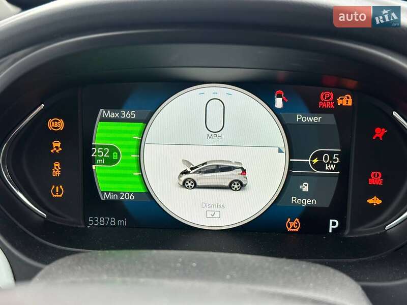 Хэтчбек Chevrolet Bolt EV 2021 в Луцке фото 8 Хэтчбек Chevrolet Bolt EV 2021 в Луцке