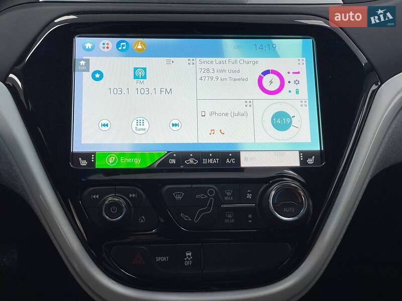 Хэтчбек Chevrolet Bolt EV 2019 в Киеве