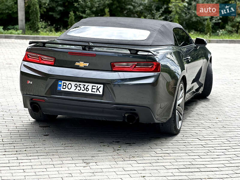 Кабріолет Chevrolet Camaro 2018 в Тернополі