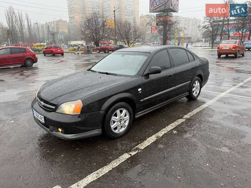 2006 Chevrolet Evanda, VIN KL1LA69LE6B199708:plate — zdjęcie 1 (autoria)