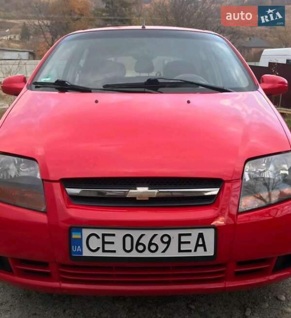 Хетчбек Chevrolet Kalos 2007 в Чернівцях