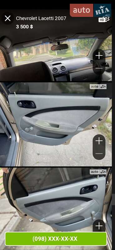 Хетчбек Chevrolet Lacetti 2007 в Вінниці