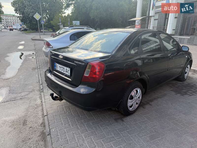 Седан Chevrolet Lacetti 2007 в Полтаві