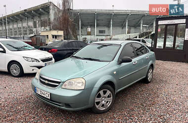 Седан Chevrolet Lacetti 2008 в Полтаві