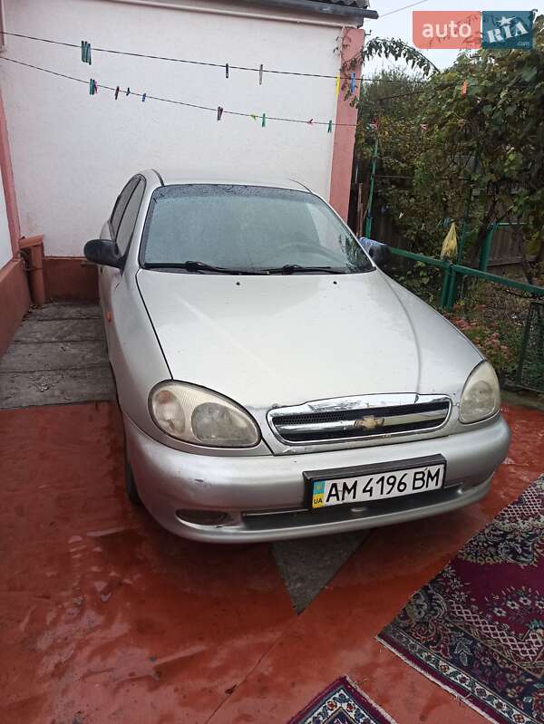 Седан Chevrolet Lanos 2007 в Житомире