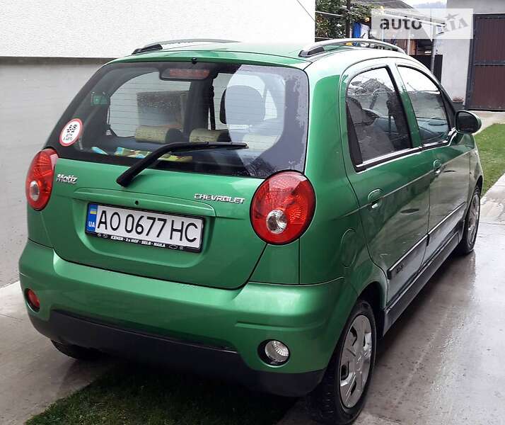 Хэтчбек Chevrolet Matiz 2008 в Ужгороде