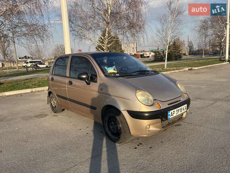 Хетчбек Chevrolet Matiz 2003 в Запоріжжі