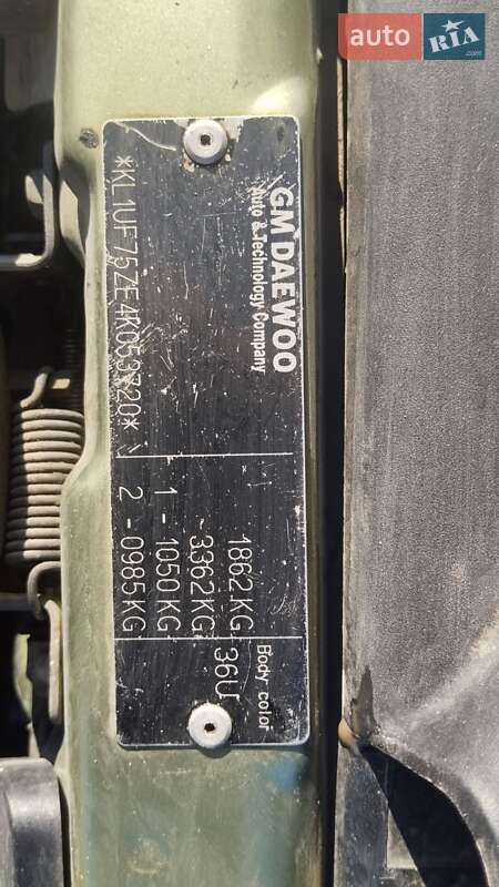 Минивэн Chevrolet Tacuma 2004 в Чемеровцах