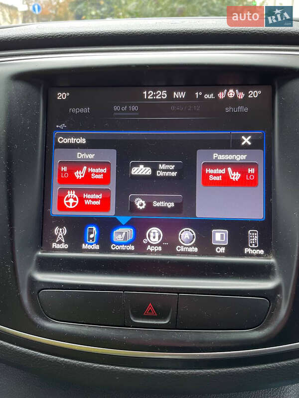 Седан Chrysler 200 2016 в Одесі