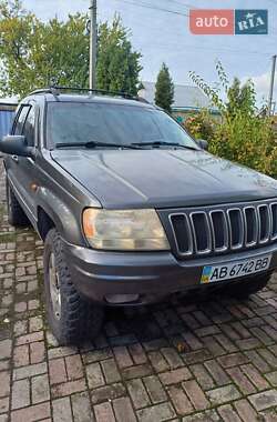Внедорожник / Кроссовер Chrysler Jeep Cherokee 2001 в Черкассах