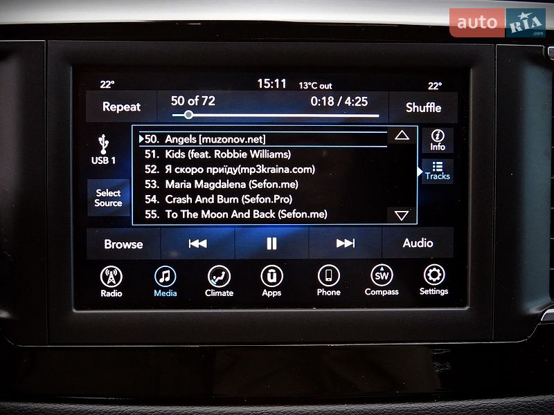 Минивэн Chrysler Pacifica 2018 в Черкассах фото 20 Минивэн Chrysler Pacifica 2018 в Черкассах