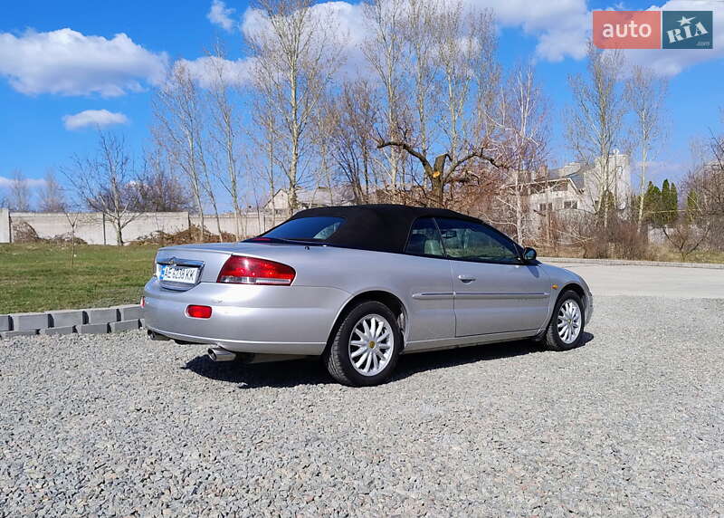 Кабріолет Chrysler Sebring 2001 в Дніпрі