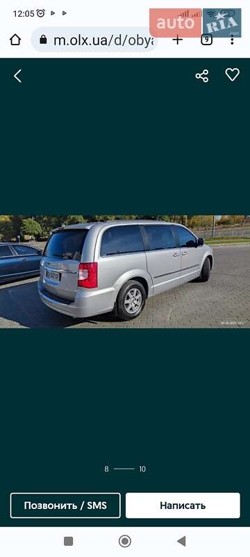 Минивэн Chrysler Town & Country 2011 в Черкассах