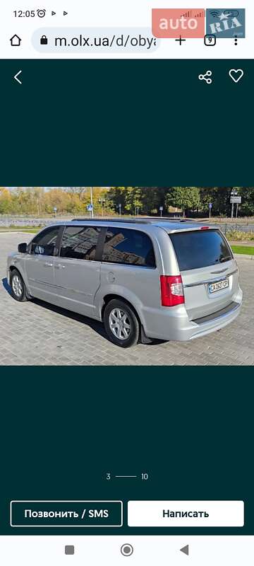 Минивэн Chrysler Town & Country 2011 в Черкассах