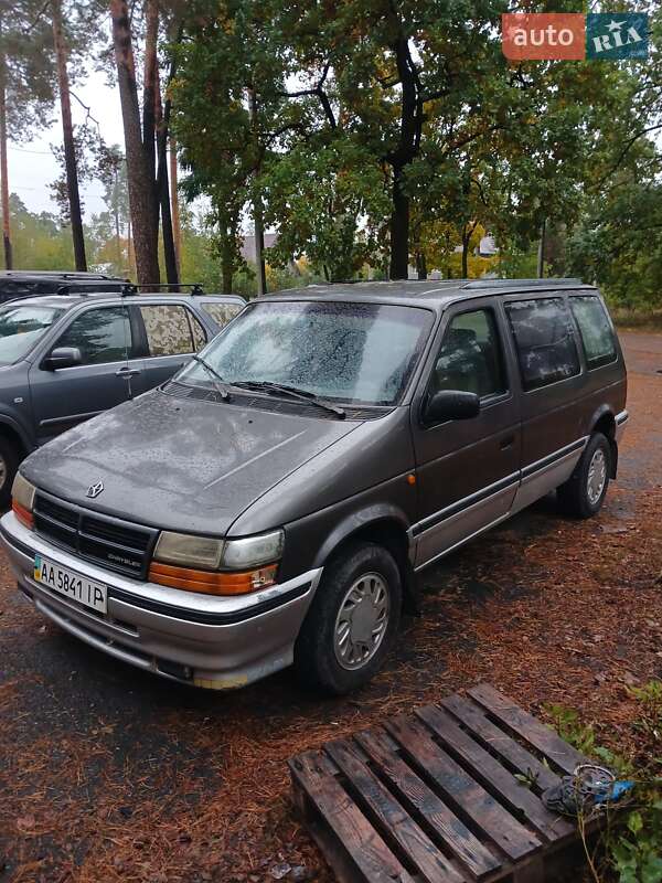 Минивэн Chrysler Voyager 1993 в Клавдиевом-Тарасове фото Минивэн Chrysler Voyager 1993 в Клавдиевом-Тарасове