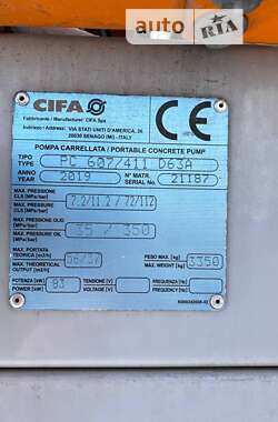 Другая строительная техника Cifa PC-607 2019 в Гайсине