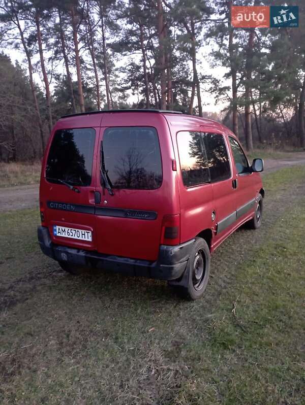 Минивэн Citroen Berlingo 2000 в Звягеле