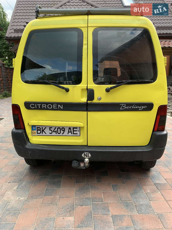 Вантажний фургон Citroen Berlingo 1998 в Рівному