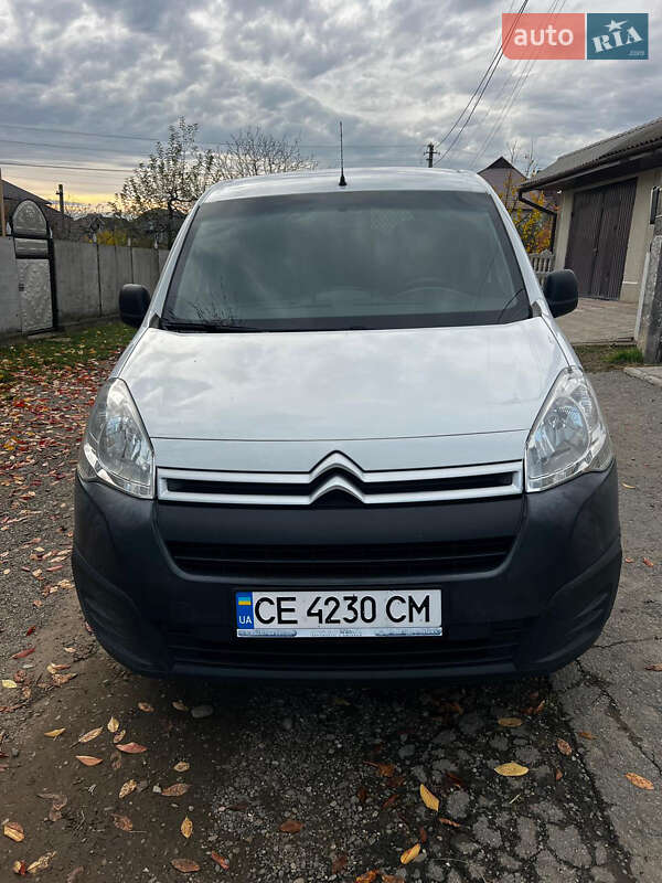 Грузовой фургон Citroen Berlingo 2015 в Новоселице фото 2 Грузовой фургон Citroen Berlingo 2015 в Новоселице
