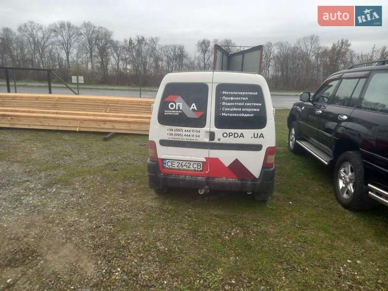 Грузовой фургон Citroen Berlingo 2006 в Черновцах фото 6 Грузовой фургон Citroen Berlingo 2006 в Черновцах