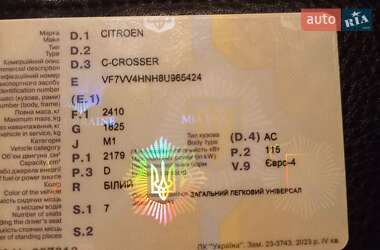 Внедорожник / Кроссовер Citroen C-Crosser 2008 в 