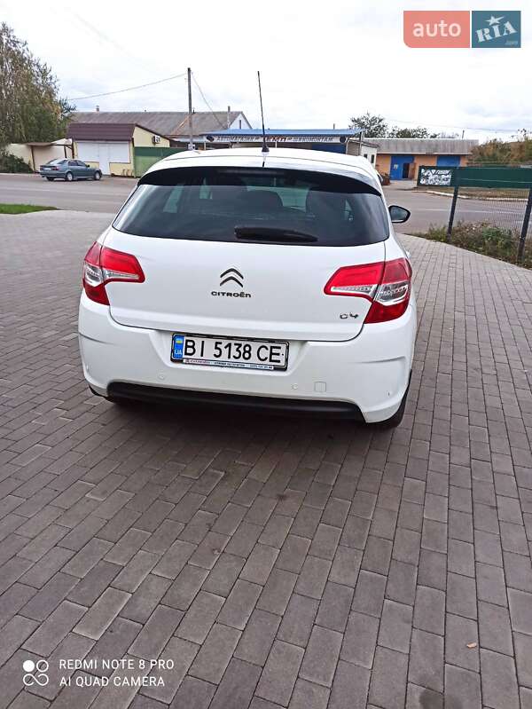 Хетчбек Citroen C4 2012 в Миргороді фото 6 Хетчбек Citroen C4 2012 в Миргороді