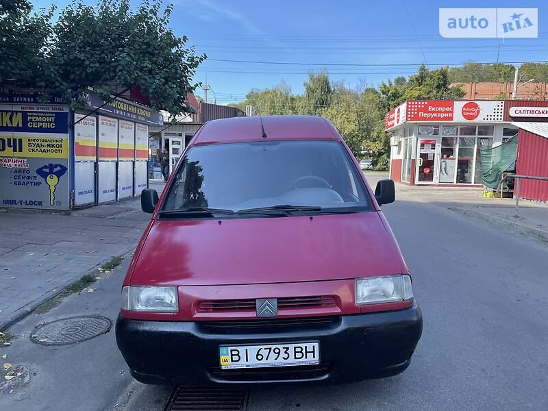 Вантажопасажирський фургон Citroen Jumpy 1999 в Полтаві