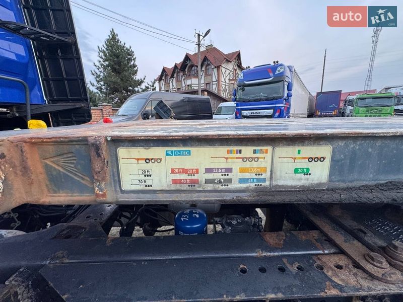 Контейнеровоз полуприцеп D-Tec FT-4303V 2008 в Ковеле